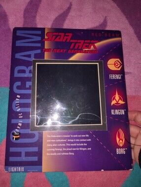 Star Trek The Next Generation Hologram Frame - Purple.